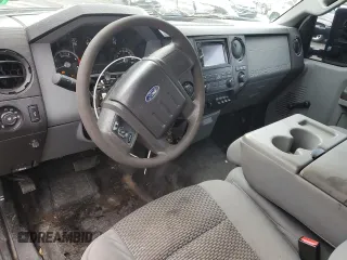 2011 Ford Super Duty F-250 SRW XL with VIN 1FTBF2BT1BEA74852, listed as a Copart auction lot 43614515 with 221,911 mi miles and Salvage Title. Bid and sale history available at carsss.com. Image 8.
