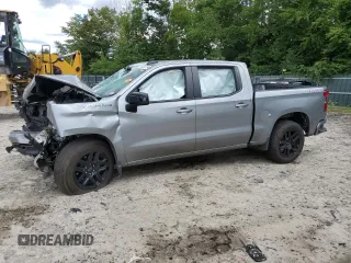 2024 Chevrolet Silverado 1500 RST with VIN 1GCPDEEK4RZ159204, listed as a Copart auction lot 66382754 with 0 mi miles and Salvage Title. Bid and sale history available at carsss.com. Image 1.