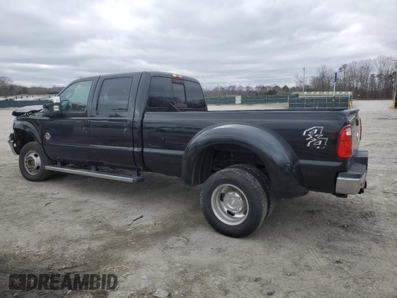 2012 Ford F-350 XL with VIN 1FT8W3DT4CEC91231, listed as a Copart auction lot 41620685 with 61,447 mi miles and Salvage Title. Bid and sale history available at DreamBid. Image 2.