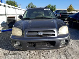 2005 Hyundai Santa Fe GLS with VIN KM8SC73E15U882999, listed as a Copart auction lot 69503144 with 0 mi miles and Salvage Title. Bid and sale history available at carsss.com. Image 5.