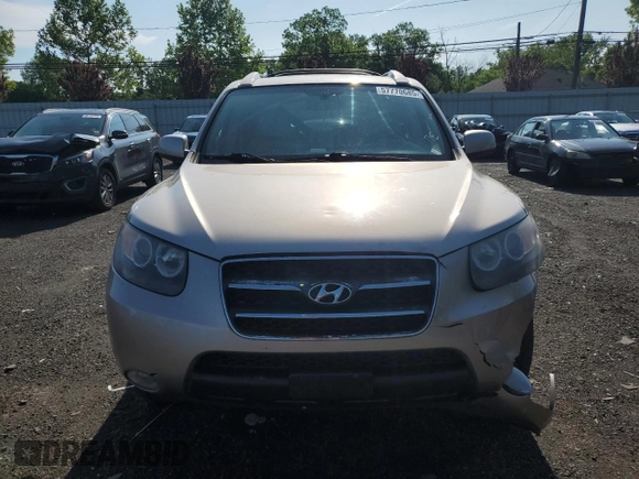 2007 Hyundai Santa Fe SE with VIN 5NMSH13E87H011742, listed as a Copart auction lot 57770685 with 140,047 mi miles and Salvage title. Bid and sale history available at DreamBid. Image 5.