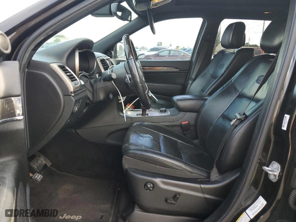 2014 Jeep Grand Cherokee Overland with VIN 1C4RJFCM6EC299263, listed as a Copart auction lot 45759425 with 176,339 mi miles and Salvage Title. Bid and sale history available at carsss.com. Image 7.