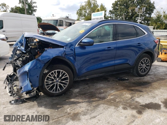 2022 Ford Escape Titanium Plug-In Hybrid with VIN 1FMCU0LZXNUA86733, listed as a Copart auction lot 70431164 with 29,311 mi miles and Salvage title. Bid and sale history available at DreamBid. Image 1.