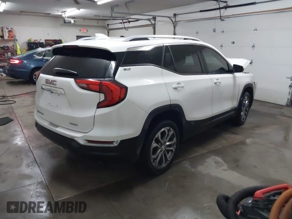 2018 GMC Terrain SLT with VIN 3GKALVEX1JL303327, listed as a IAAI auction lot 41347394 with 106,859 mi miles and . Bid and sale history available at DreamBid. Image 4.