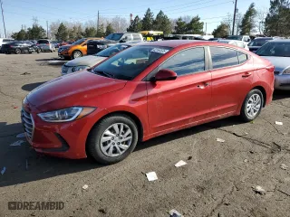 2018 Hyundai Elantra SE with VIN 5NPD74LF8JH287175, listed as a Copart auction lot 42165535 with 78,560 mi miles and Salvage Title. Bid and sale history available at carsss.com. Image 1.