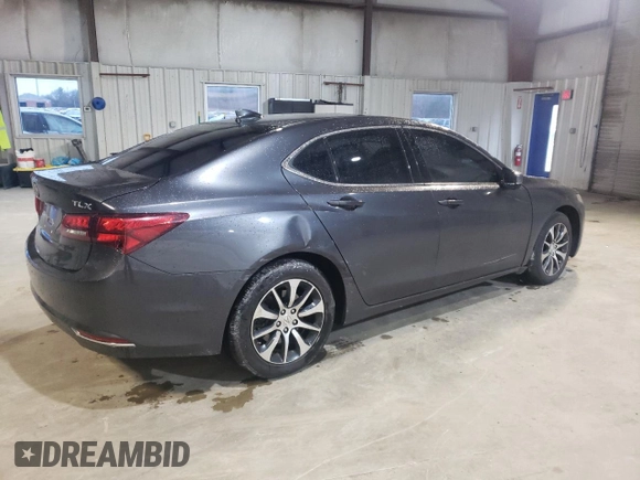 2016 Acura TLX with VIN 19UUB1F3XGA015503, listed as a Copart auction lot 52293715 with 120,295 mi miles and Salvage title. Bid and sale history available at DreamBid. Image 3.