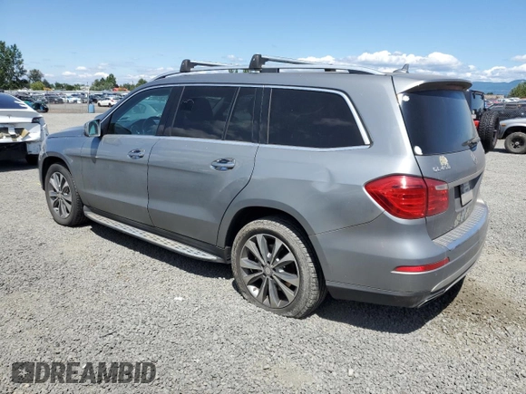 2014 Mercedes-Benz GL 450 with VIN 4JGDF7CE7EA272364, listed as a Copart auction lot 62952615 with 146,621 mi miles and Clean title. Bid and sale history available at DreamBid. Image 2.