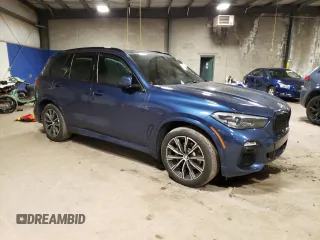 2021 BMW X5 xDrive40i with VIN 5UXCR6C08M9E96704, listed as a Copart auction lot 39458853 with 0 mi miles. Bid and sale history available at carsss.com. Image 4.