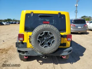 2015 Jeep Wrangler Unlimited Rubicon Hard Rock with VIN 1C4HJWFG4FL648732, listed as a Copart auction lot 88690435 with 196,650 mi miles and Salvage Title. Bid and sale history available at carsss.com. Image 6.