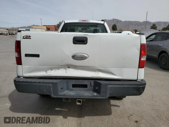 2007 Ford F-150 XL with VIN 1FTPF12V87NA17492, listed as a Copart auction lot 50325105 with 398,205 mi miles and Salvage Title. Bid and sale history available at carsss.com. Image 6.
