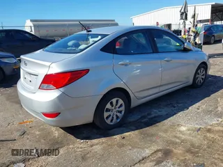 2017 Hyundai Accent SE with VIN KMHCT4AE7HU197593, listed as a IAAI auction lot 41597842 with 162,018 mi miles and . Bid and sale history available at carsss.com. Image 4.