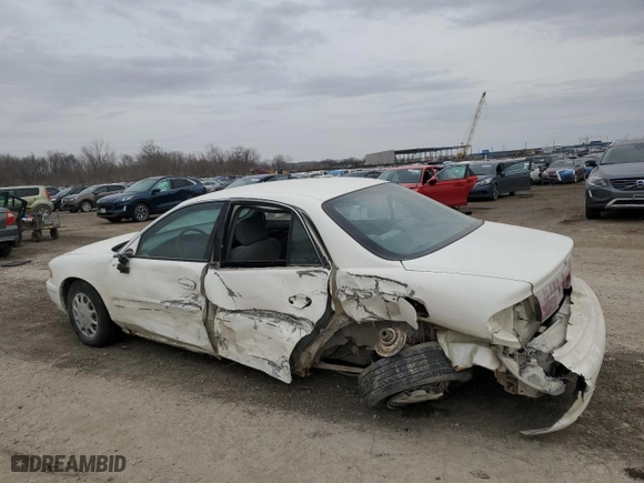 2002 Buick Century Custom with VIN 2G4WS52J521202567, listed as a Copart auction lot 47140355 with 145,182 mi miles and Salvage Title. Bid and sale history available at carsss.com. Image 2.