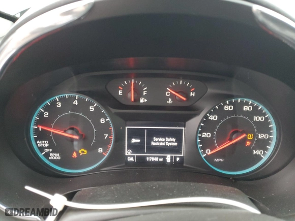 2018 Chevrolet Malibu LT with VIN 1G1ZD5ST3JF254566, listed as a Copart auction lot 45741765 with 117,848 mi miles and Salvage Title. Bid and sale history available at carsss.com. Image 9.
