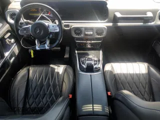 2021 Mercedes-Benz G with VIN W1NYC7HJ4MX366193, listed as a Copart auction lot 54274335 with 27,747 mi miles and Salvage Title. Bid and sale history available at carsss.com. Image 8.