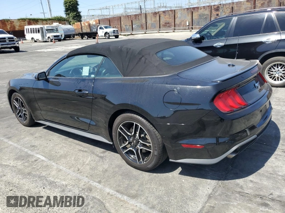 2018 Ford Mustang EcoBoost Premium with VIN 1FATP8UH2J5133487, listed as a Copart auction lot 61570415 with 106,269 mi miles and Salvage title. Bid and sale history available at DreamBid. Image 2.