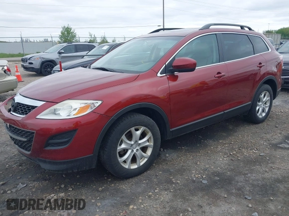 2012 Mazda CX-9 Touring with VIN JM3TB3CA7C0364666, listed as a IAAI auction lot 42298217 with 122,443 mi miles and . Bid and sale history available at DreamBid. Image 2.