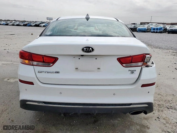 2019 Kia Optima S with VIN 5XXGT4L32KG275230, listed as a Copart auction lot 51455765 with 92,189 mi miles and Salvage Title. Bid and sale history available at carsss.com. Image 6.