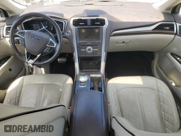 2017 Ford Fusion Titanium with VIN 3FA6P0SU5HR277220, listed as a Copart auction lot 63799685 with 123,837 mi miles and Salvage title. Bid and sale history available at DreamBid. Image 8.