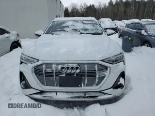 2022 Audi e-tron Premium with VIN WA1AAAGE6NB042543, listed as a Copart auction lot 44607415 with 143,781 mi miles and Salvage Title. Bid and sale history available at carsss.com. Image 5.