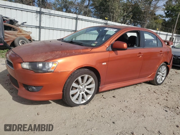 2011 Mitsubishi Lancer GTS with VIN JA32U8FW4BU030443, listed as a Copart auction lot 79494144 with 191,235 mi miles and Salvage Title. Bid and sale history available at DreamBid. Image 1.