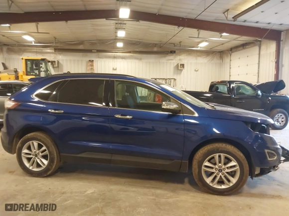 2015 Ford Edge SEL with VIN 2FMTK4J82FBB72262, listed as a IAAI auction lot 41817779 with 83,380 mi miles. Bid and sale history available at carsss.com. Image 13.