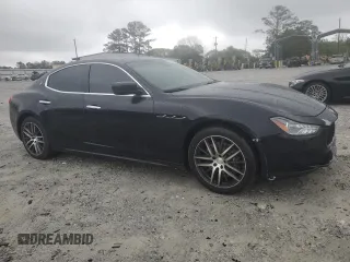2015 Maserati Ghibli z VIN ZAM57XSA6F1158678, wystawiony jako Copart lot #51920245 z przebiegiem 87 158 mil mil oraz Czysty tytuł • Clean title. Historia ofert i sprzedaży dostępna na DreamBid. Obrazek 4.