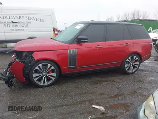 2020 Land Rover Range Rover SV Autobiography Dynamic with VIN SALGW2RE3LA580584, listed as a IAAI auction lot 41089853 with 62,057 mi miles and . Bid and sale history available at DreamBid. Image 14.