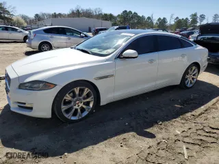 2016 Jaguar XJ with VIN SAJWA2G70G8W01136, listed as a Copart auction lot 50120455 with 92,224 mi miles and Salvage Title. Bid and sale history available at carsss.com. Image 1.