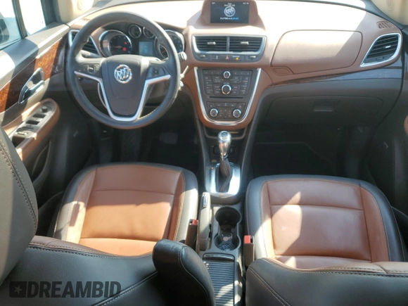 2016 Buick Encore Leather with VIN KL4CJGSB1GB714553, listed as a Copart auction lot 51039915 with 97,858 mi miles and Salvage Title. Bid and sale history available at carsss.com. Image 8.