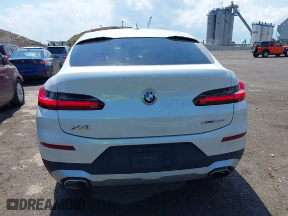 2025 BMW X4 xDrive30i with VIN 5UX33DT03S9X59312, listed as a IAAI auction lot 42531616 with 8,189 mi miles and . Bid and sale history available at DreamBid. Image 16.