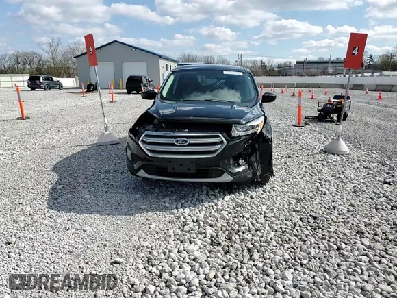 2017 Ford Escape SE with VIN 1FMCU9GDXHUC69976, listed as a Copart auction lot 53529355 with 127,074 mi miles and Salvage Title. Bid and sale history available at DreamBid. Image 11.