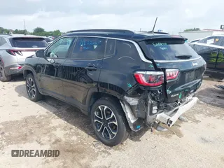 2023 Jeep Compass (RED) Edition with VIN 3C4NJDCN3PT514682, listed as a IAAI auction lot 42498677 with 18,895 mi miles and . Bid and sale history available at DreamBid. Image 3.