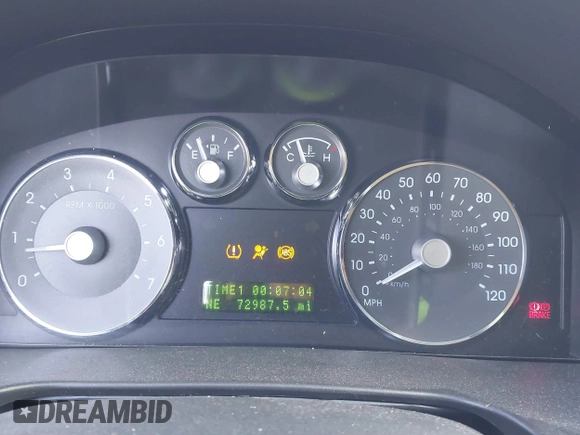 2008 Mercury Milan with VIN 3MEHM07Z58R636287, listed as a IAAI auction lot 41445968 with 72,987 mi miles and . Bid and sale history available at DreamBid. Image 7.