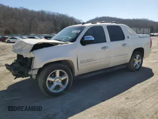 2013 Chevrolet Avalanche LTZ with VIN 3GNTKGE76DG163993, listed as a Copart auction lot 48237365 with 151,728 mi miles and Salvage Title. Bid and sale history available at carsss.com. Image 1.