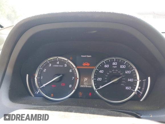 2016 Acura TLX Technology with VIN 19UUB2F54GA008165, listed as a IAAI auction lot 42192153 with 202,370 mi miles and . Bid and sale history available at DreamBid. Image 7.