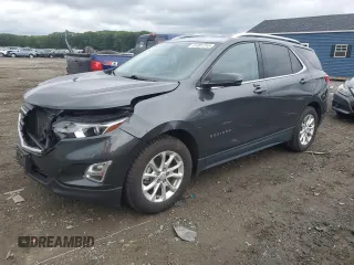 2018 Chevrolet Equinox LT with VIN 2GNAXJEV9J6126450, listed as a Copart auction lot 61061315 with 69,015 mi miles and Salvage title. Bid and sale history available at DreamBid. Image 1.