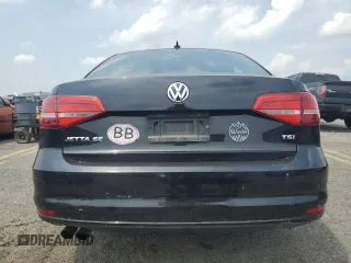 2015 Volkswagen Jetta SE with VIN 3VWD17AJ1FM349301, listed as a Copart auction lot 58963255 with 156,480 mi miles and Salvage title. Bid and sale history available at DreamBid. Image 6.