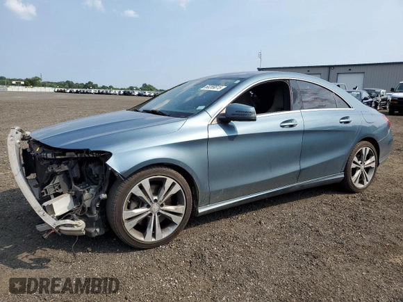 2014 Mercedes-Benz CLA 250 with VIN WDDSJ4EB5EN037746, listed as a Copart auction lot 60269815 with 133,159 mi miles and Salvage title. Bid and sale history available at DreamBid. Image 1.
