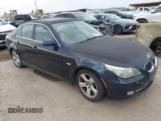 2008 BMW 5 Series 535i with VIN WBANW13518CN57332, listed as a IAAI auction lot 41538155 with 150,466 mi miles and . Bid and sale history available at carsss.com. Image 1.