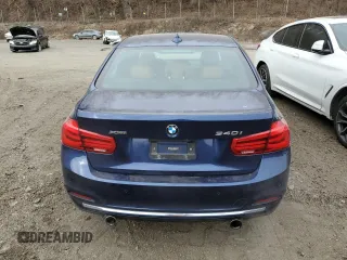 2017 BMW 3 Series 340i xDrive with VIN WBA8B7C54HK704017, listed as a Copart auction lot 88069165 with 78,810 mi miles and Salvage Title. Bid and sale history available at carsss.com. Image 6.