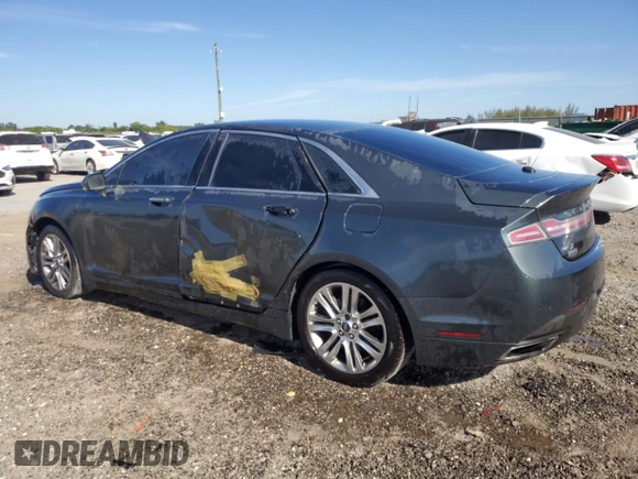 2015 Lincoln MKZ with VIN 3LN6L2G98FR620391, listed as a Copart auction lot 49385135 with 192,928 mi miles and Clean Title. Bid and sale history available at DreamBid. Image 2.