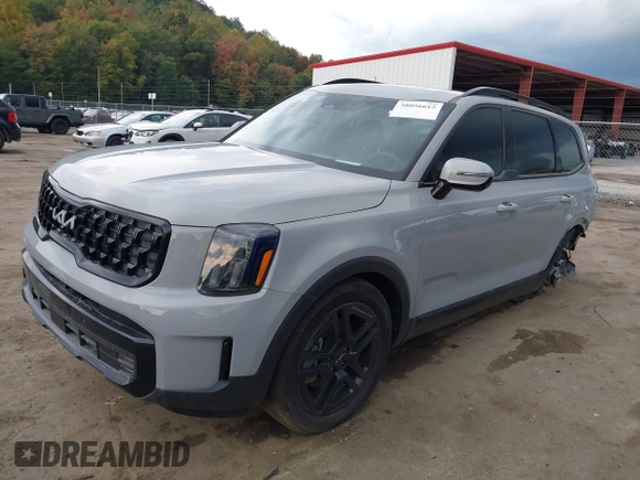 2024 Kia Telluride SX Prestige X-Pro with VIN 5XYP5DGC1RG448911, listed as a IAAI auction lot 38056615 with 301 mi miles. Bid and sale history available at carsss.com. Image 18.