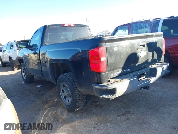 2014 Chevrolet Silverado 1500 Work Truck with VIN 1GCNCPEH2EZ196451, listed as a IAAI auction lot 41356451 with 65,801 mi miles. Bid and sale history available at carsss.com. Image 3.