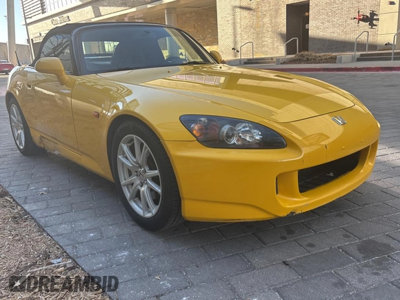 2005 Honda S2000 с VIN JHMAP21425S007703, выставлен на аукционе Copart как лот 47661415 с пробегом 159 918 миль миль и Чистый • Clean title. История ставок и продаж доступна на DreamBid. Изображение 1.