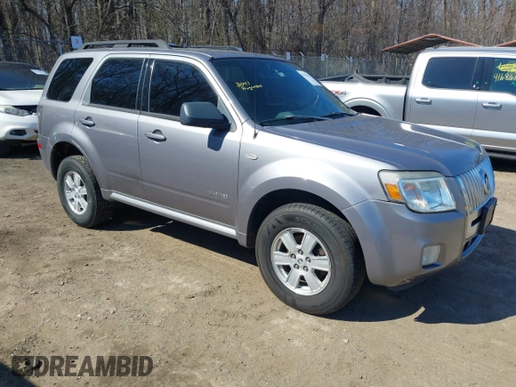 2008 Mercury Mariner с VIN 4M2CU91148KJ50412, выставлен на аукционе IAAI как лот 41715972 с пробегом 130 426 миль миль и . История ставок и продаж доступна на DreamBid. Изображение 1.