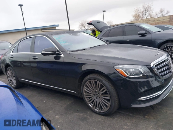 2020 Mercedes-Benz S-Class S 560 with VIN WDDUG8DB3LA509043, listed as a IAAI auction lot 41740807 with 39,391 mi miles. Bid and sale history available at carsss.com. Image 14.