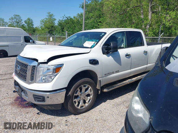 2018 Nissan Titan XD SV with VIN 1N6BA1F46JN526690, listed as a IAAI auction lot 41989215 with 129,626 mi miles. Bid and sale history available at carsss.com. Image 14.