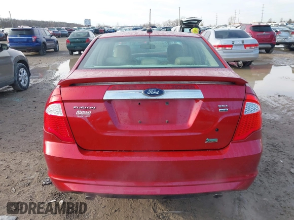 2010 Ford Fusion SEL with VIN 3FAHP0CG3AR301876, listed as a IAAI auction lot 41865090 with 186,465 mi miles. Bid and sale history available at carsss.com. Image 16.