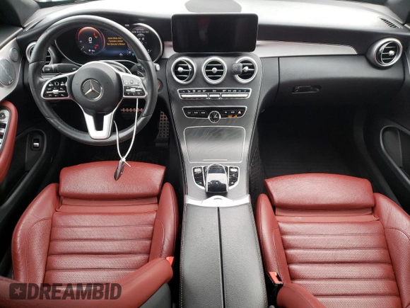 2020 Mercedes-Benz C 300 with VIN WDDWK8DB6LF937361, listed as a Copart auction lot 44571505 with 74,443 mi miles and Salvage Title. Bid and sale history available at DreamBid. Image 8.