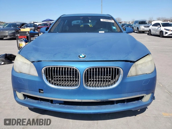 2012 BMW 7 Series 750Li с VIN WBAKB8C55CC963274, выставлен на аукционе Copart как лот 47460725 с пробегом 165 453 миль миль и Чистый • Clean title. История ставок и продаж доступна на DreamBid. Изображение 5.
